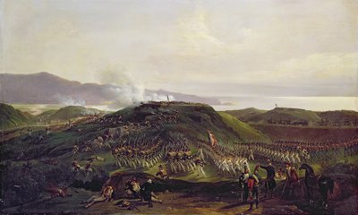 Schlacht von Croix des Bouquets, 23. Juni 1794, 1836 von Charles Renoux